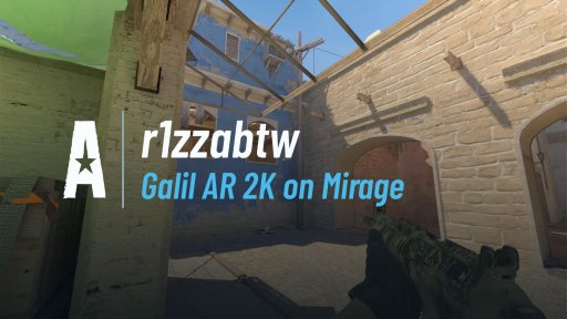 r1zzabtw - Galil AR 2K on Mirage on Mirage