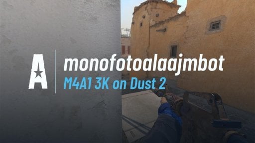 monofotoalaajmbot - M4A1 3K on Dust 2 on Dust 2