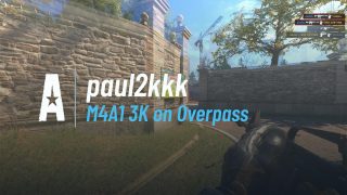 M4A1 3K on Overpass
