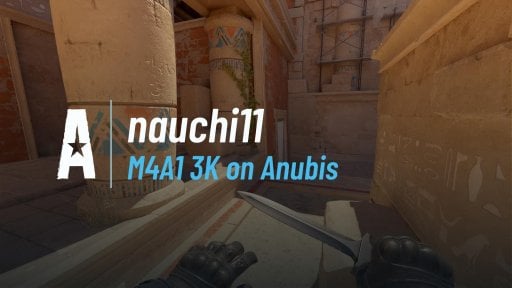 nauchi11 - M4A1 3K on Anubis on Anubis