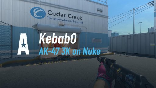 Kebab - AK-47 3K on Nuke on Nuke