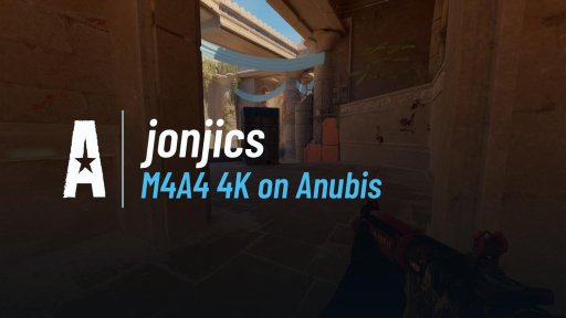 jonjiijlc - M4A4 4K on Anubis on Anubis