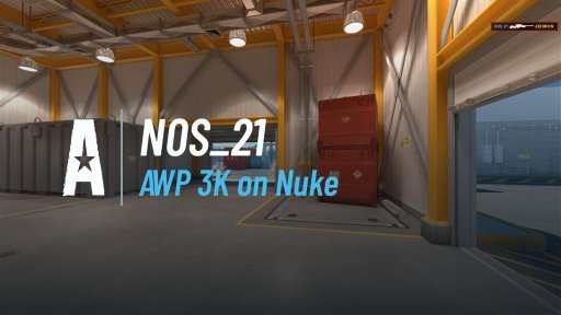 donos_tv - AWP 3K on Nuke on Nuke