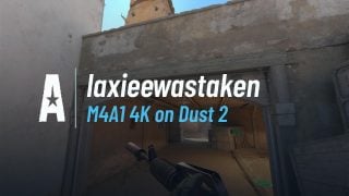 M4A1 4K on Dust 2