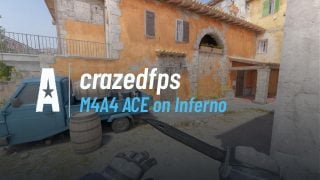 M4A4 ACE on Inferno