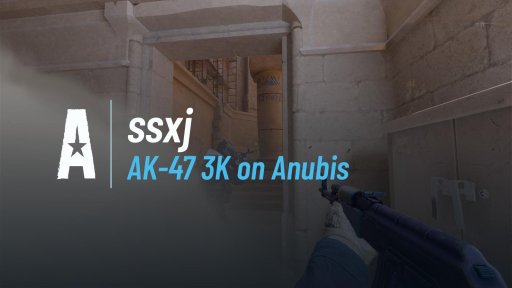 d4rky0y0 - AK-47 3K on Anubis on Anubis