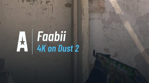 faabii_cs - 4K on Dust 2 on Dust 2