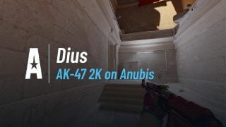 AK-47 2K on Anubis