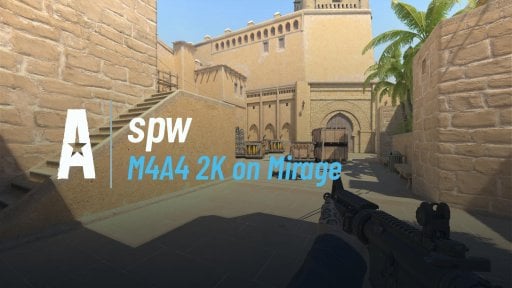 spawnzera - M4A4 2K on Mirage on Mirage