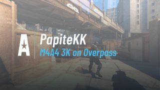 M4A4 3K on Overpass