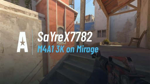 itssayrexx - M4A1 3K on Mirage on Mirage