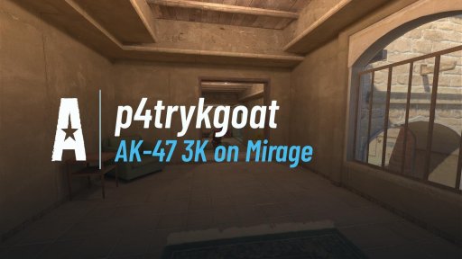 pa4trykgoat - AK-47 3K on Mirage on Mirage