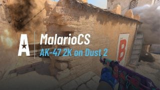 AK-47 2K on Dust 2