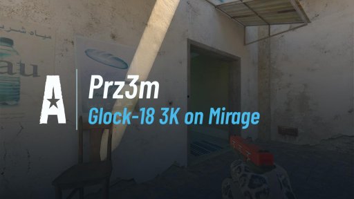 1Prz3m - Glock-18 3K on Mirage on Mirage