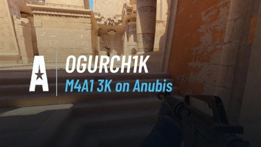 0ggurch1k - M4A1 3K on Anubis on Anubis