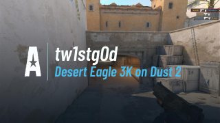 Desert Eagle 3K on Dust 2