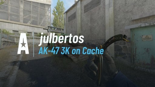 Juhob1w0w - AK-47 3K on Cache on Cache
