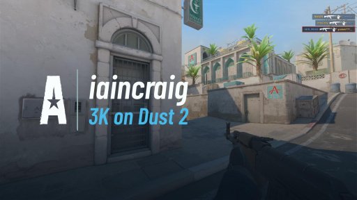 IAINCRAIG - 3K on Dust 2 on Dust 2