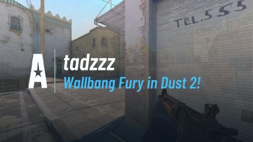 Wallbang Fury in Dust 2!
