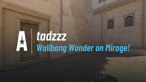 Wallbang Wonder on Mirage!