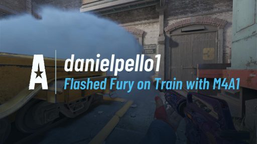 Flashed Fury on Train with M4A1