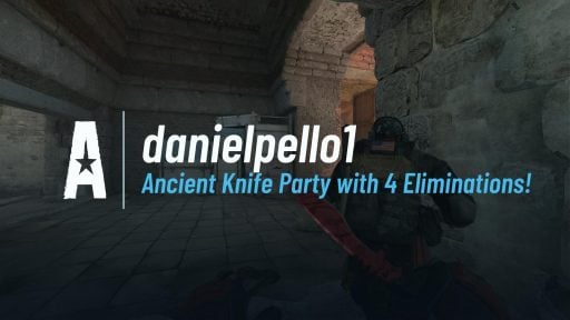 Ancient Knife Party with 4 Eliminations!