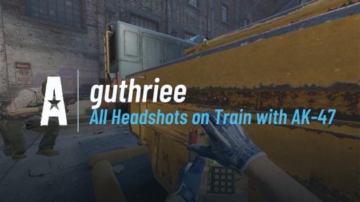 All Headshots on Train with AK-47