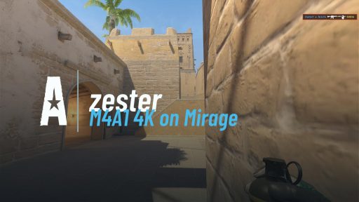 M4A1 4K on Mirage