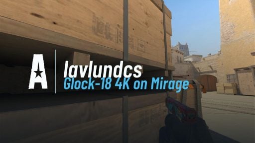 Glock-18 4K on Mirage