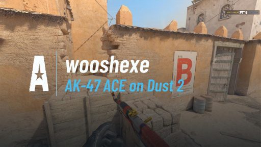 AK-47 ACE on Dust 2